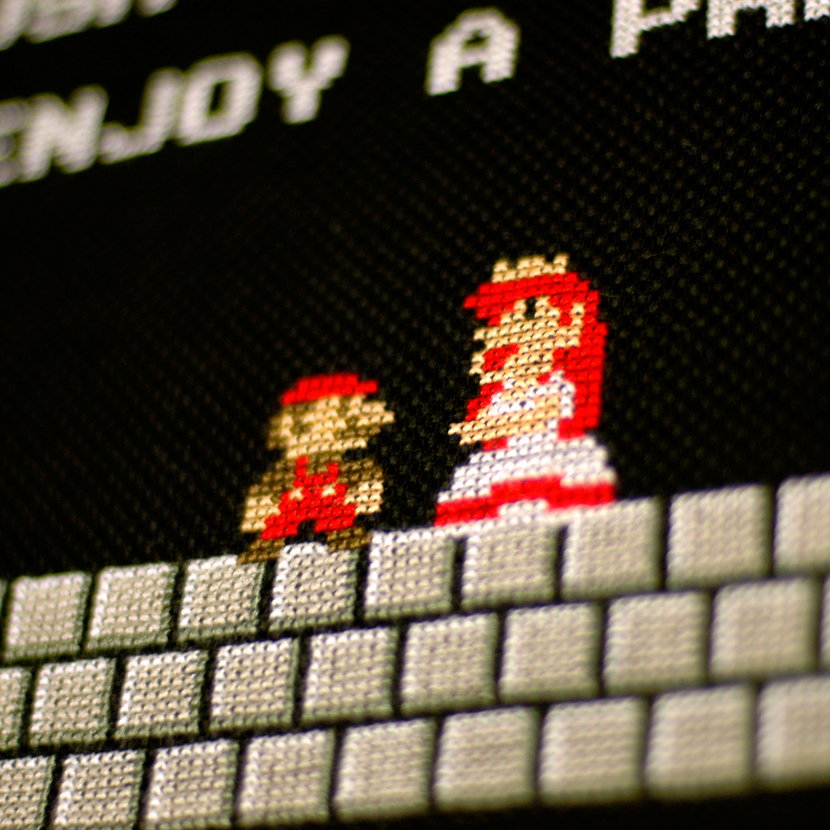 クロスステッチでウェルカムボード2 クロスステッチでウェルカムボード2